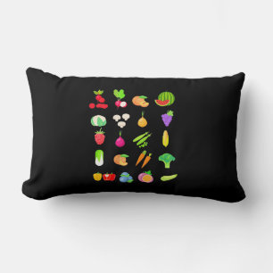 Vegetable Species Lumbar Pillow