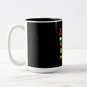Vegetable Species Two-Tone Coffee Mug