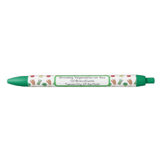 Vegetable themed pens for business