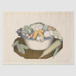 Vegetables by Grant Wood Tissue Paper