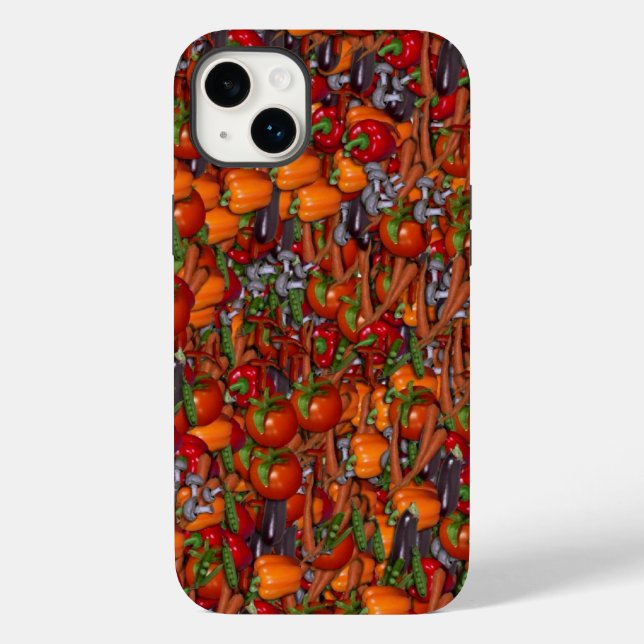 Vegetables Case-Mate iPhone Case (Back)
