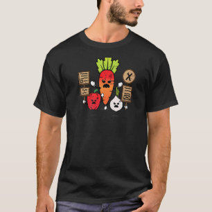 Vegetables & Fruits Protesting Against Vegans Anti T-Shirt