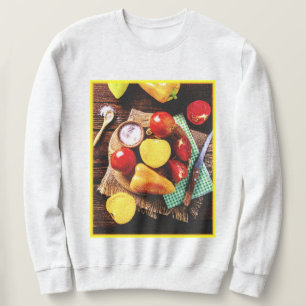 "Vegetables Homemade Salad" Cute Photo. Buy Now Sweatshirt