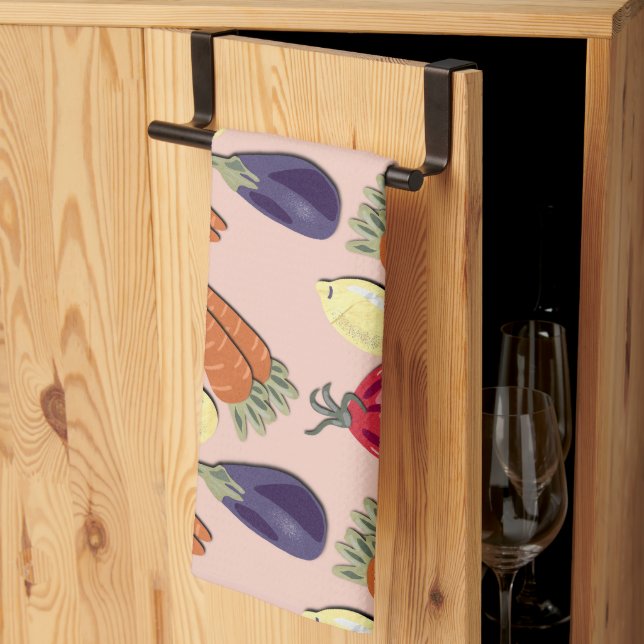 Vegetables Kitchen Towel (Thirds Fold)