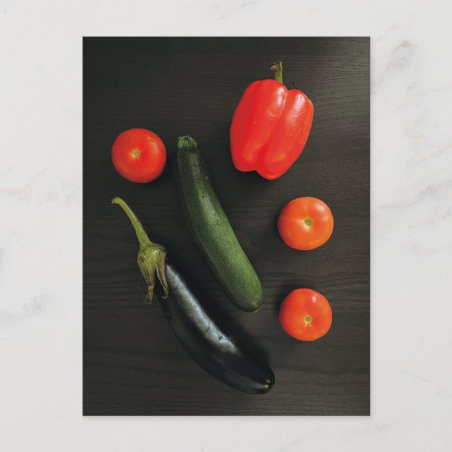 Vegetables Postcard (Front)