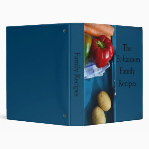 Vegetables Recipe Binder