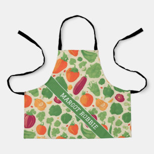 Vegetables Retro Colourful Personalized Pattern Apron