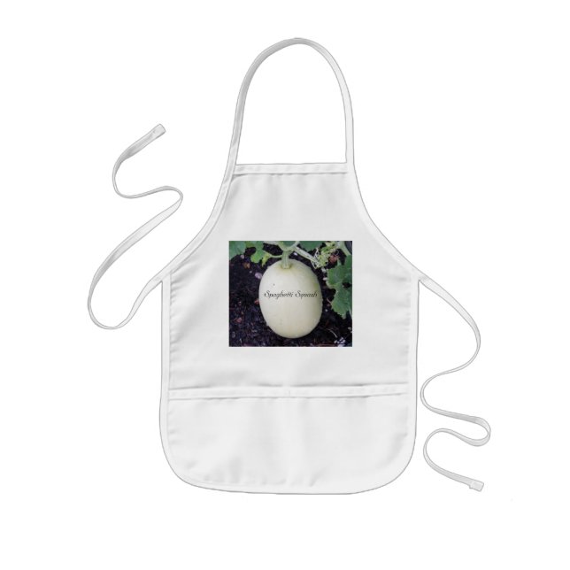 Vegetables: Spaghetti Squash Kids Apron (Front)