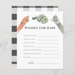 Vegetables Wishes for Baby Advice