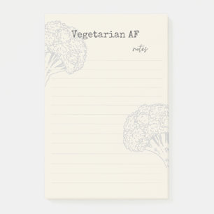 Vegetarian AF Notepad