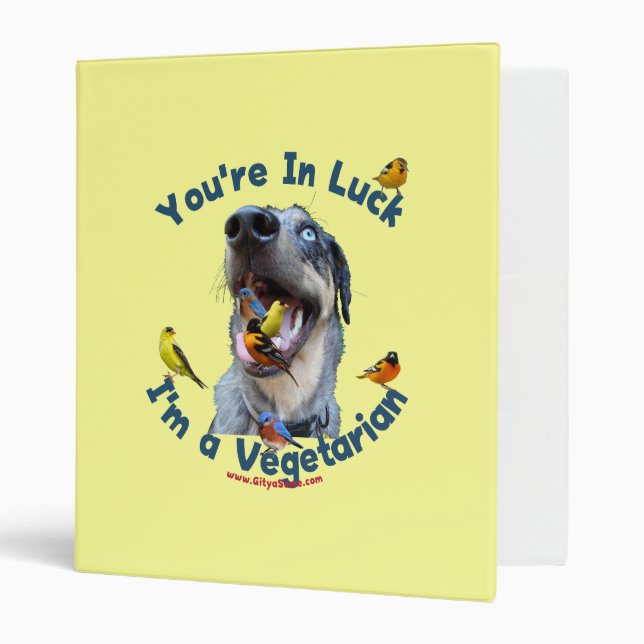 Vegetarian Bird Dog Binder (Front/Inside)