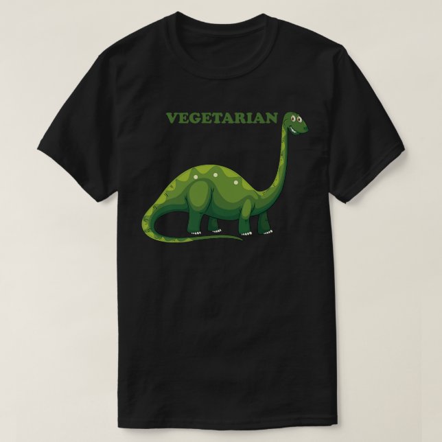 Vegetarian Brachiosaurus  T-Shirt (Design Front)