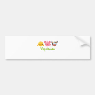 Vegetarian Bumper Sticker