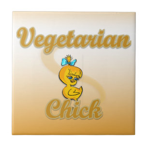 Vegetarian Chick Tile