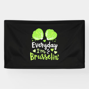 Vegetarian Everyday I Am Brusselin Banner