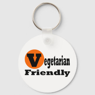 Vegetarian Friendly Keychain
