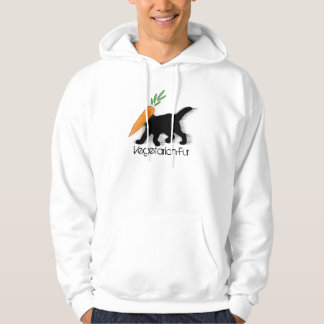 Vegetarian Furry Hoodie