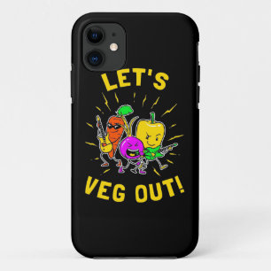 Vegetarian Let Vegan Out iPhone 11 Case