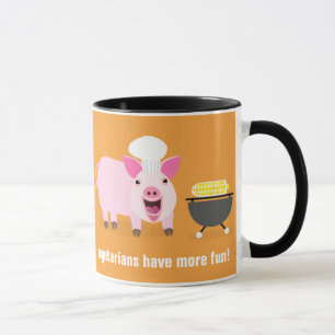 Vegetarian Pig Mug