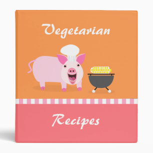 Vegetarian Recipe Binder