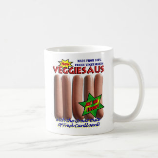 Vegetarian Sausages Mug made with 100% vegetarians