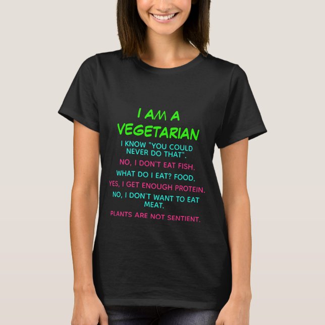 Vegetarian shirt (Front)