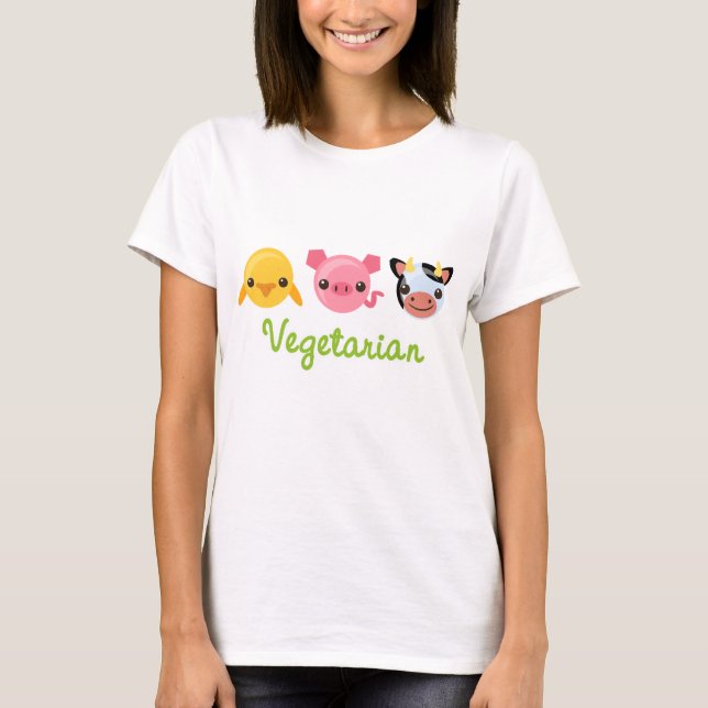 Vegetarian T-Shirt (Front)