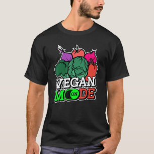 Vegetarian Vibes Vegan Mode On World Vegetarian Da T-Shirt