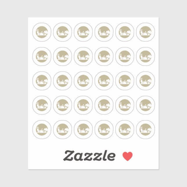 Vegetarian Wedding Place Cards Meal Choice  (Sheet)