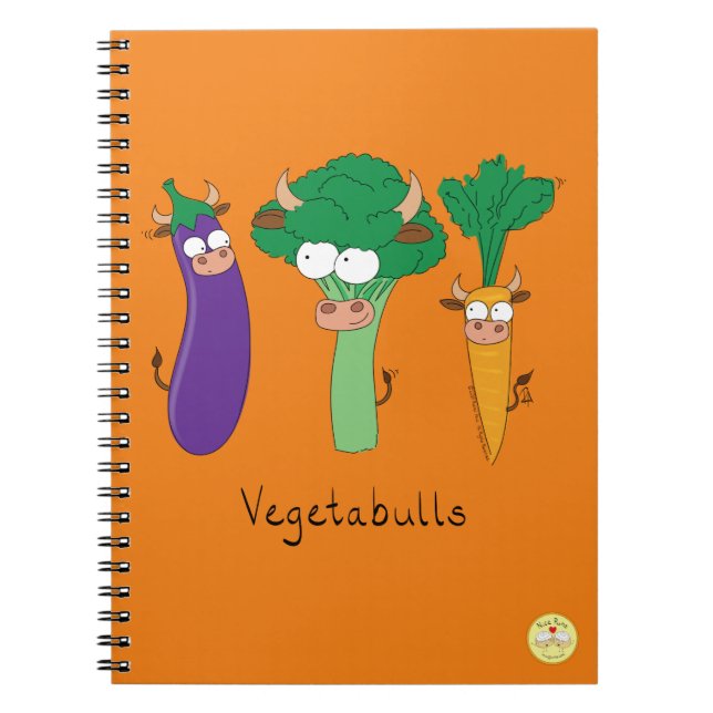 Végétaux Boules de légumes Carnet amusant (Devant)