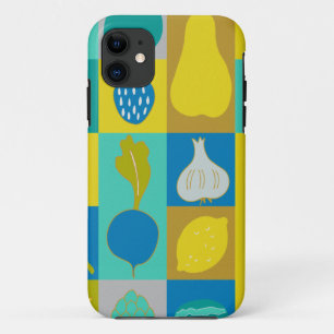 Veggie Blocks I iPhone 11 Case