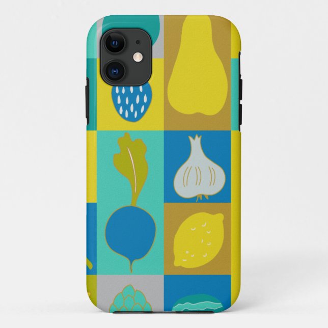 Veggie Blocks I Case-Mate iPhone Case (Back)