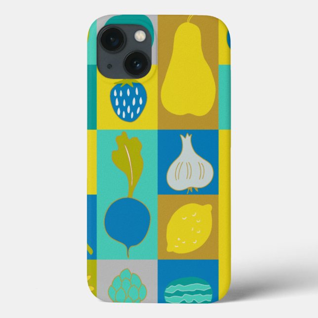 Veggie Blocks I Case-Mate iPhone Case (Back)