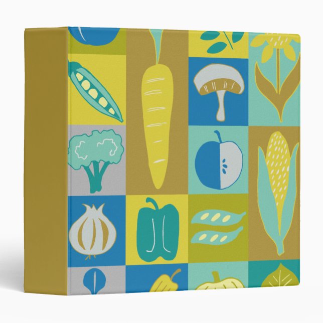 Veggie Blocks II Binder (Front/Spine)