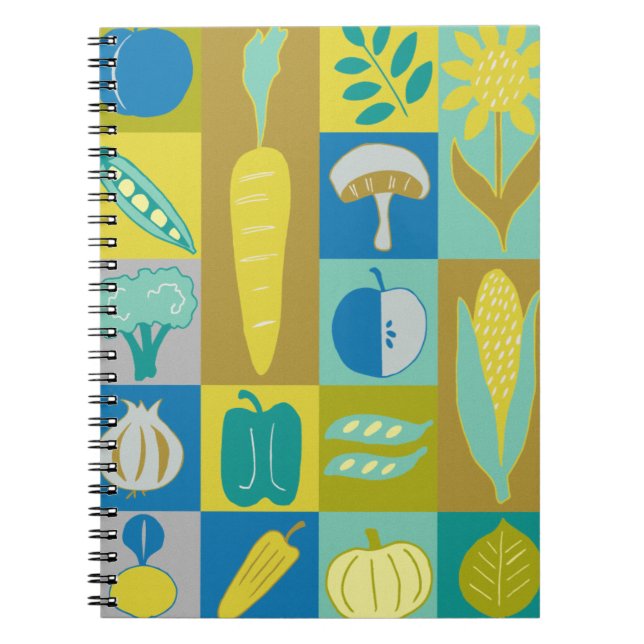Veggie Blocks II Notebook (Front)