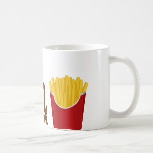 Veggie Burger and Fries Coffee Mug