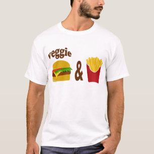 Veggie Burger and Fries T-Shirt