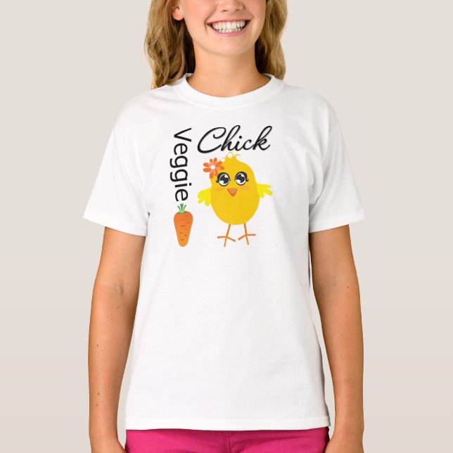 Veggie Chick T-Shirt (Front)