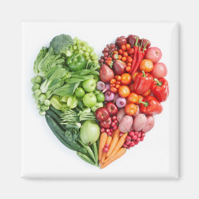 Veggie Heart Magnet (Front)