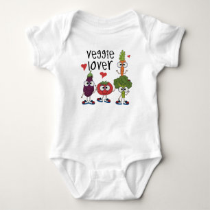 Veggie Lover Baby Bodysuit
