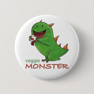 Veggie Monster Button