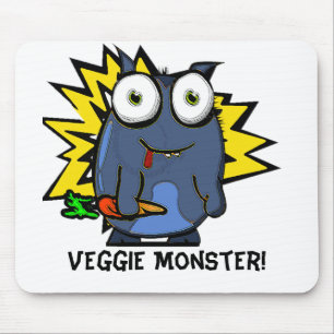 Veggie Monster Mouse Pad