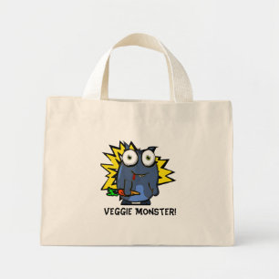 Veggie Monster Tote Bag