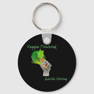 Veggie Powered Keychain