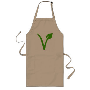 veggie pride,vegetarian,vegetarians,vegan,vegans long apron