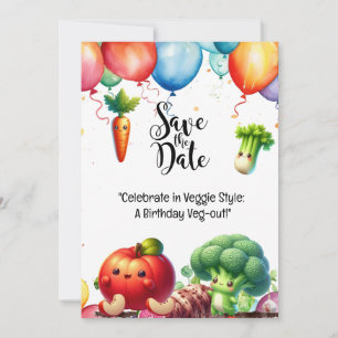 Veggie vegetable Vegetarian appreciation Invitation