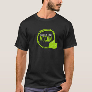 Veggie Vegetarian Thankful To Be Vegan Plant Based T-Shirt
