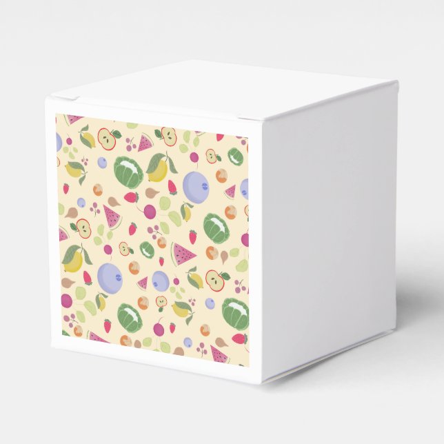 veggies and fruits favor box (Front Side)