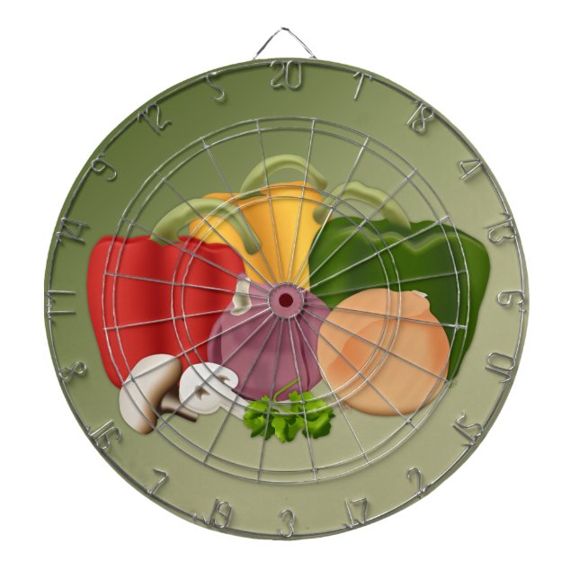 Veggies Dartboard (Front)