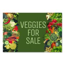 Veggies for Sale